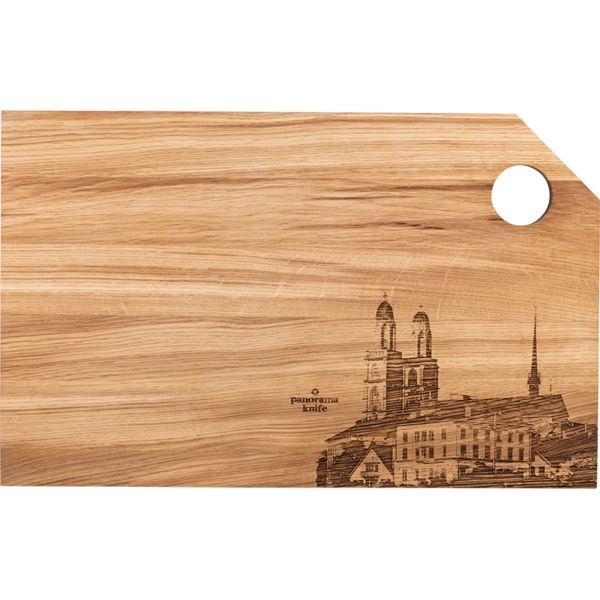 Zürich City, Holz-Schneidebrett, Classic, XL