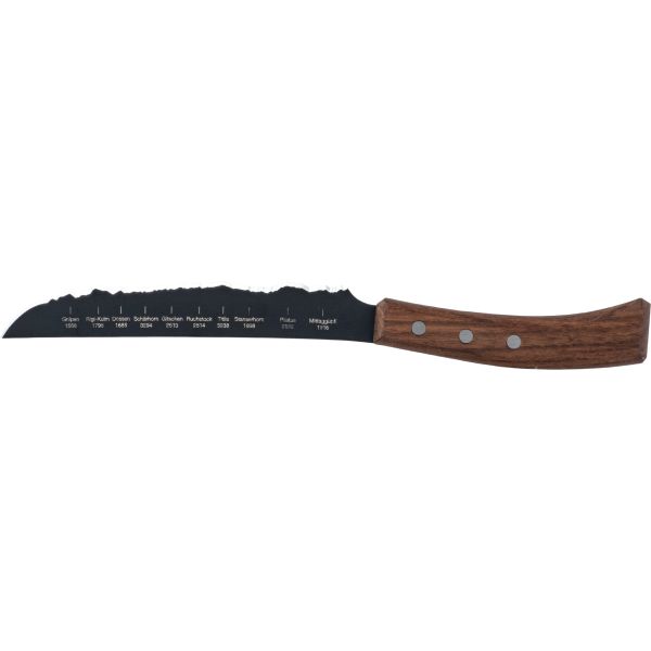 Zentralschweizer Alpen, Universalmesser Teflon