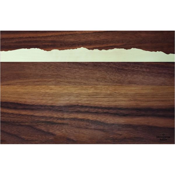Salt Lake City - Wasatch Range, Holz-Schneidebrett
