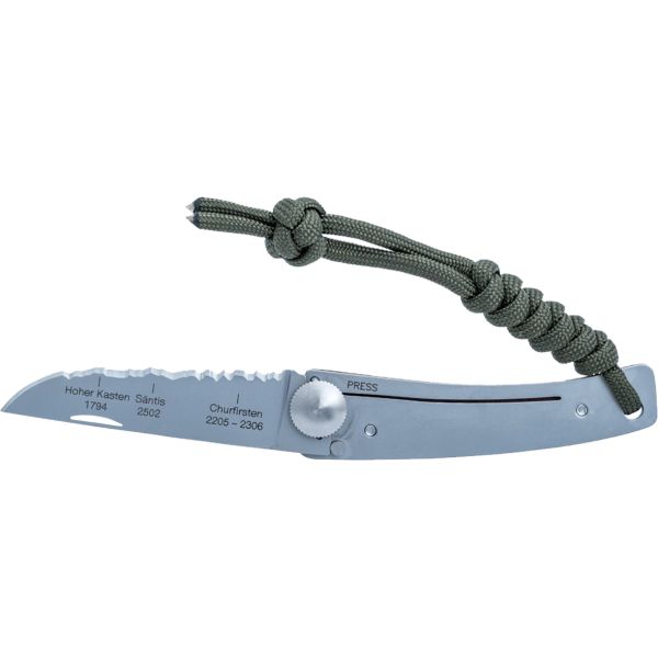 Lake Constance, Folding Knife KISS with Paracord