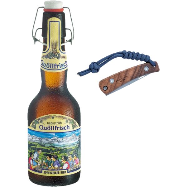Best of Switzerland, Geschenkset KISS Navi Blue, «Proscht!»