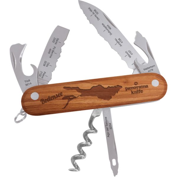 Best of Swiss Alps, Taschenmesser Original, Design Bodensee