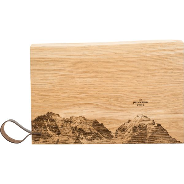 Piz Bernina, Holz-Schneidebrett, Rustikal