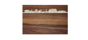 Bern City, Planche à découper en bois