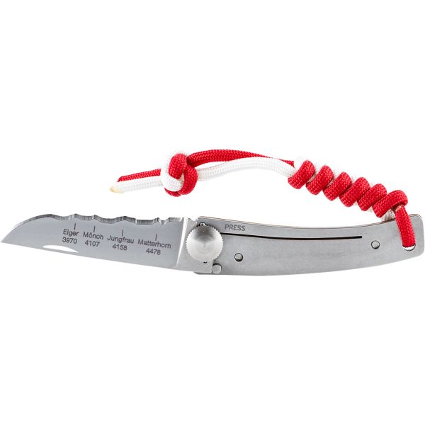 Best of Switzerland, Couteau pliant KISS, rouge/blanc