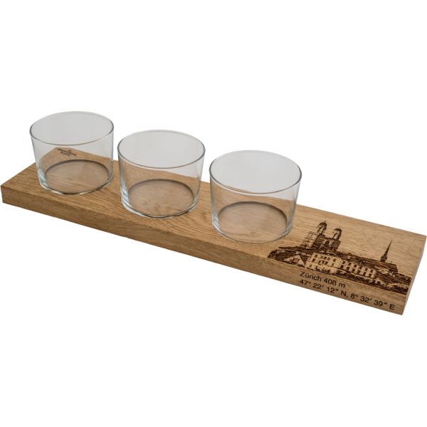 Zürich City, Chalet Apéro-Set 3-teilig