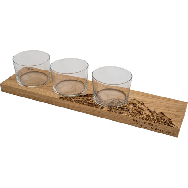 Pilatus, Chalet Apéro-Set 3-teilig