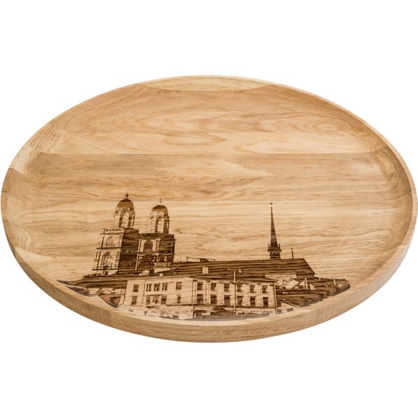 Zürich City, Holzbrett rund XL