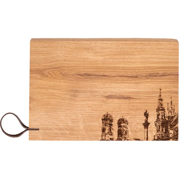 München, Holz-Schneidebrett, rustikal