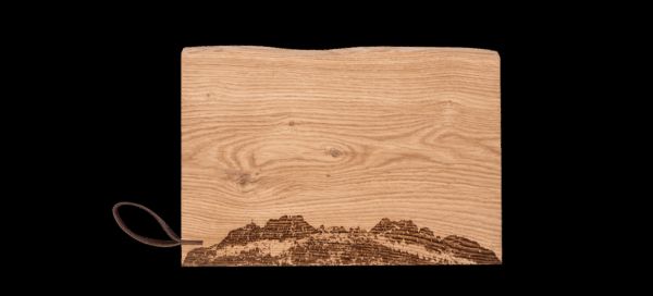 Kampenwand, Wooden chopping board, rustic