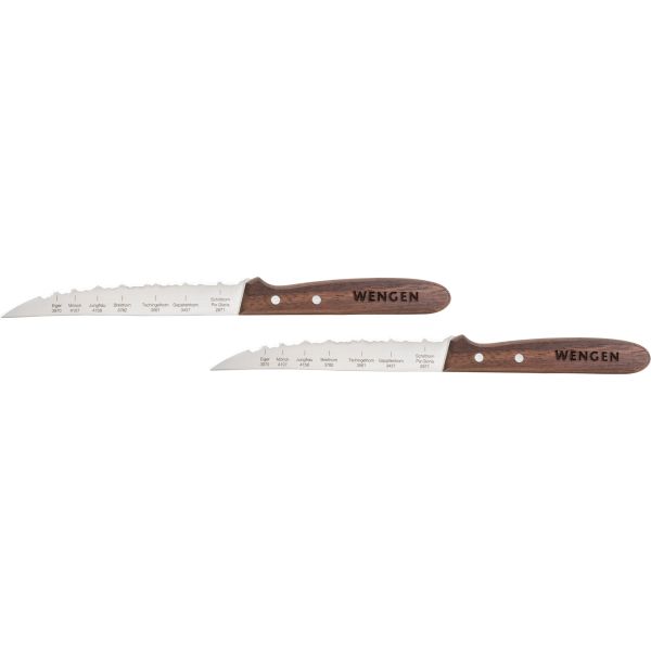 Wengen, Steak- / Pizzamesser-Set XL
