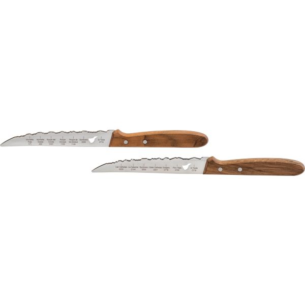 Teneriffa, Steak- / Pizzamesser-Set XL