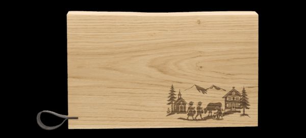 Sennendorf, Holz-Schneidebrett, rustikal, XL
