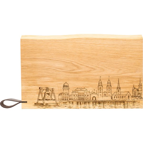 Sächsilüüte, Wooden Chopping Board, rustic, XL