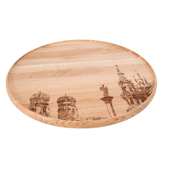 München, Holzbrett rund XL